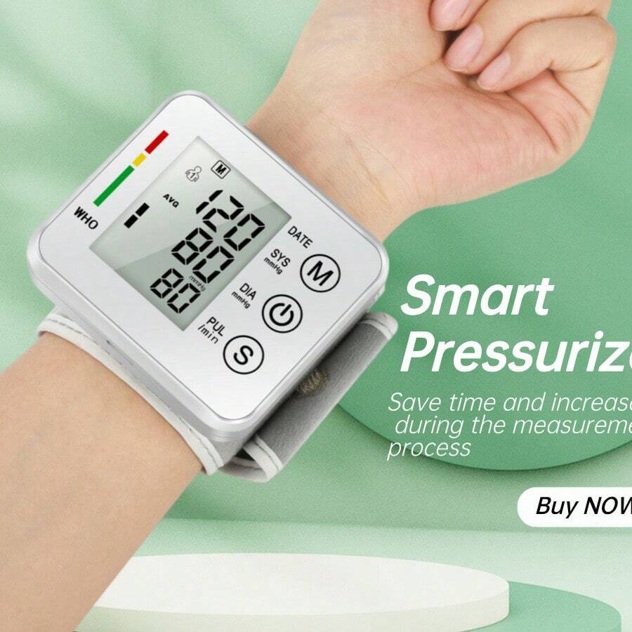 Sale OFF - Electronic Wrist Blood Pressure LCD Monitor