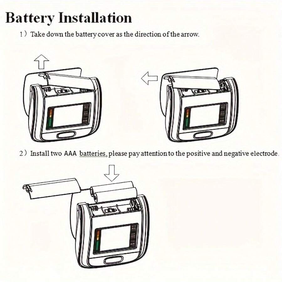 Digital Wrist Blood Pressure Monitor – LCD Screen, Voice, Portable Case