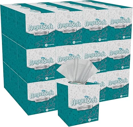 Professional 2-Ply Facial Tissue, 96 Sheets per Box, 36 Boxes