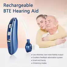 2025 new cheap Bluetooth digit BTE Rechargeable Sound Amplifier Severe Hearing Aid For Deaf Hearing Aid For The Deaf People